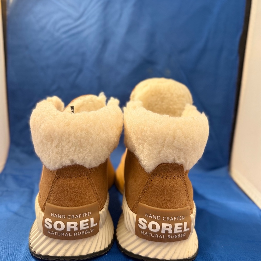 Sorel Brown Lace-Up Winter Boots Women Size 6.5 - Picture 6 of 8